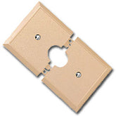 Leviton N751 Nylon 1 Gang Split Wallplate